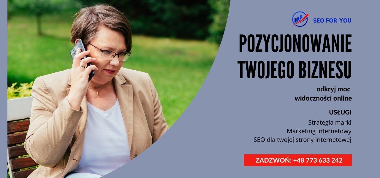Zdjęcie na okładce dla SEO for You Katarzyna Baranowska